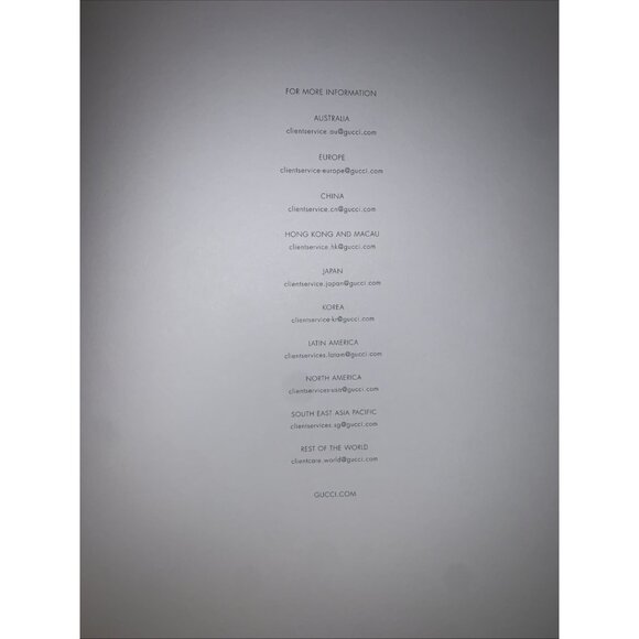 GUCCI Handbag & Accessories 2019 Catalog MARMONT Hard Cover BOOK - Picture 4 of 4